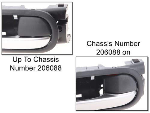 Genuine Mazda MX5 Mk3 Interior Door Handle - MX5 Parts