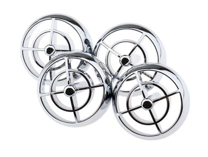 Picture of Chromed OE Design Air Vent Balls, MX5 Mk1/Mk2/2.5