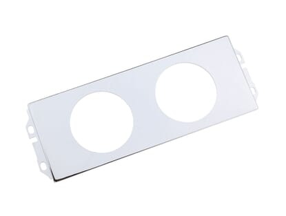 Picture of Instrument Holder, 2 Hole Chromed Finish, Mazda MX5 Mk1